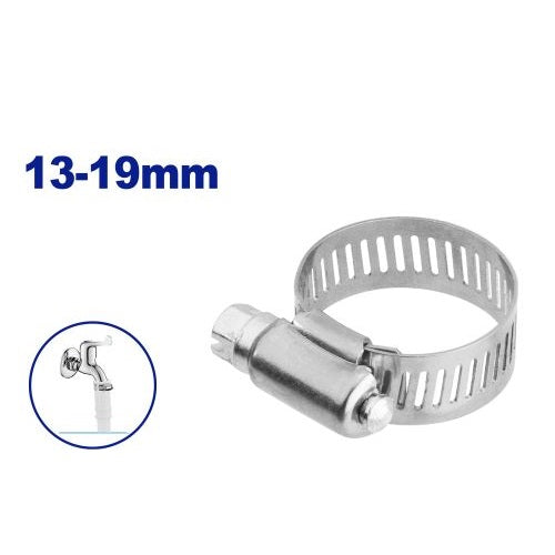 Abrazadera ajustable (13-19x8mm). Emtop