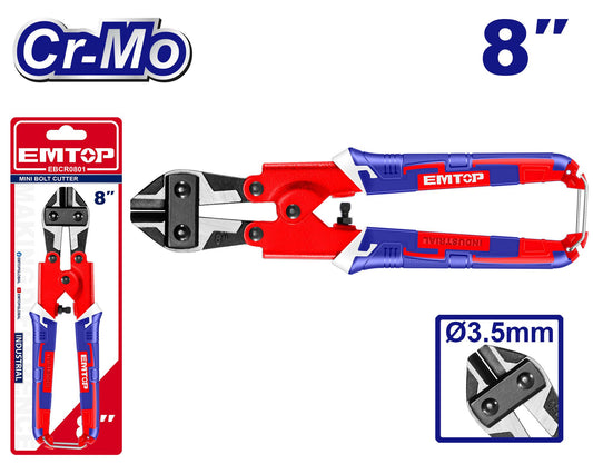 Pinza corta pernos 8" CrV. Emtop