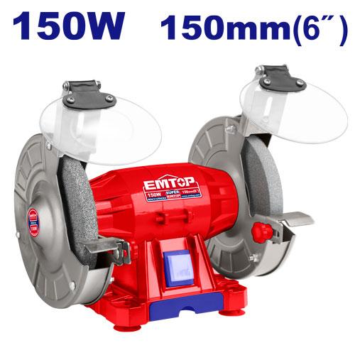 Amoladora de banco 150mm 150W 220V Emtop