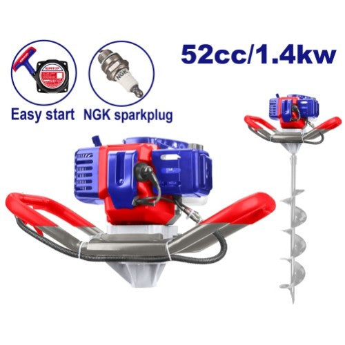 Cavadora de Hoyos Naftero 52cc (2Hp) Emtop