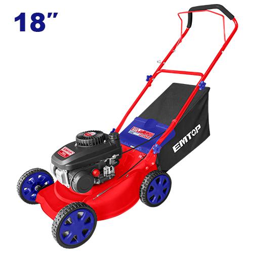 Corta cesped Combustion 4HP con recolector 60L. Emtop