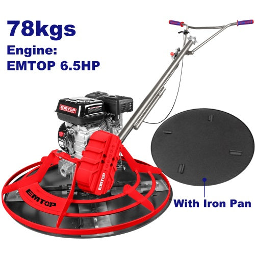 Allanadora Alisadora 91cm (6.5Hp) Emtop Caja