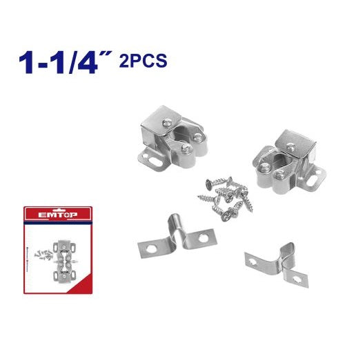 Golpete a rodillo Galvanizado 1-1/4". Emtop x Par.
