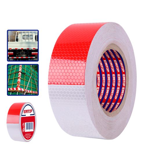Cinta Reflectiva PET (50mm x 25m). Emtop