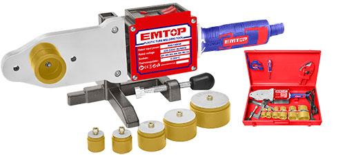 Termofusor 800/1500W 20/63mm + Acc. Y Maletin. Emtop