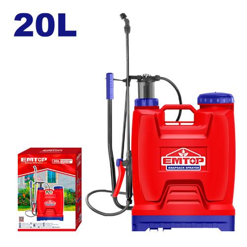 Pulverizador manual 20Ltrs. Emtop