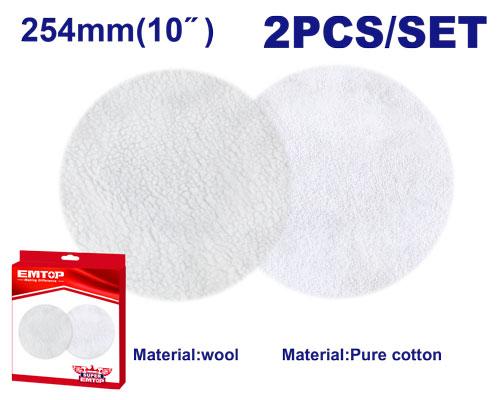 Accesorio - Bonete p/ pulidora 254mm. (10') Emtop