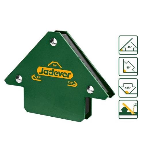 Escuadra Magnetica 3" 25Lbs. Jadever Blister