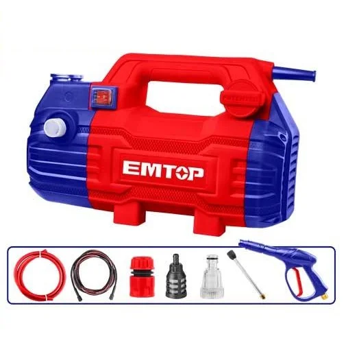 Hidrolavadora 1500W. 100Bar. Motor a Induccion Emtop EHPW1501